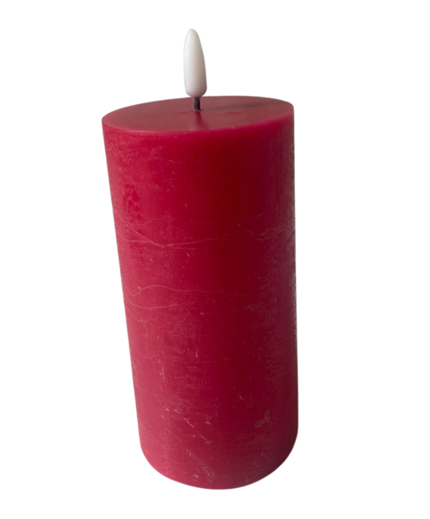 LED kaars rood