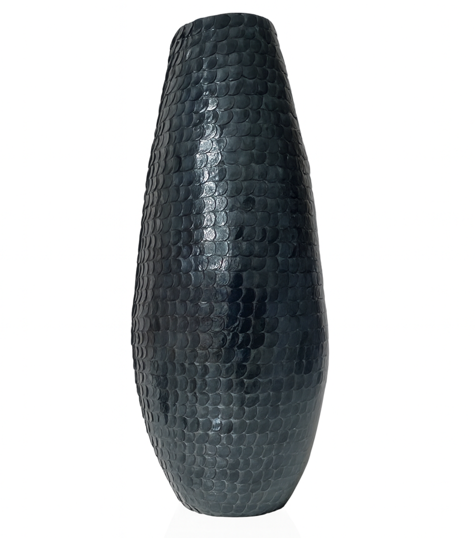 Schubbenvaas donkerblauw