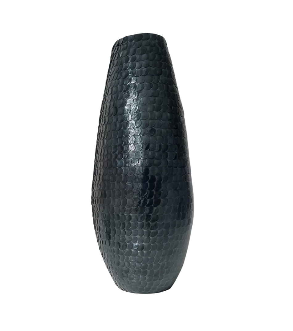 Schubbenvaas donkerblauw