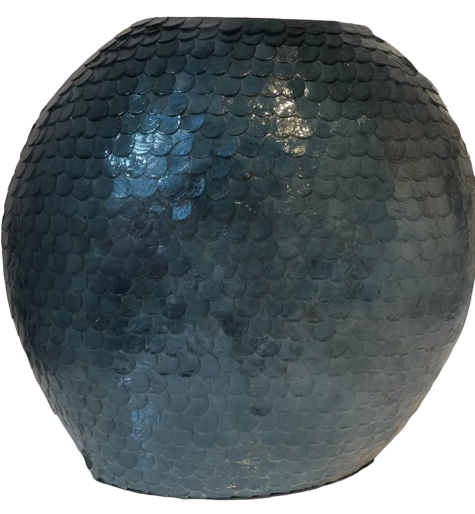 Schubbenvaas donkerblauw