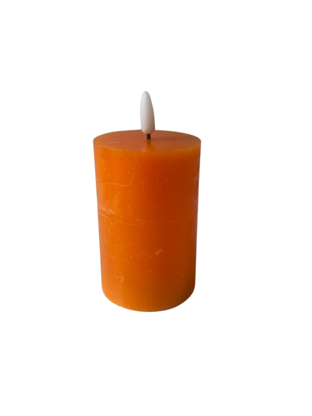 LED kaars stompkaars oranje