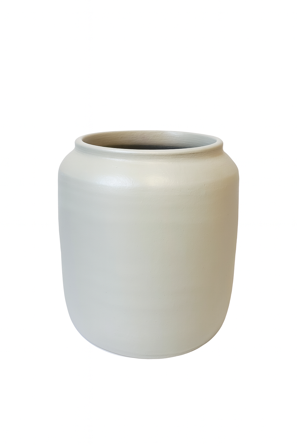beige bloempot terracotta