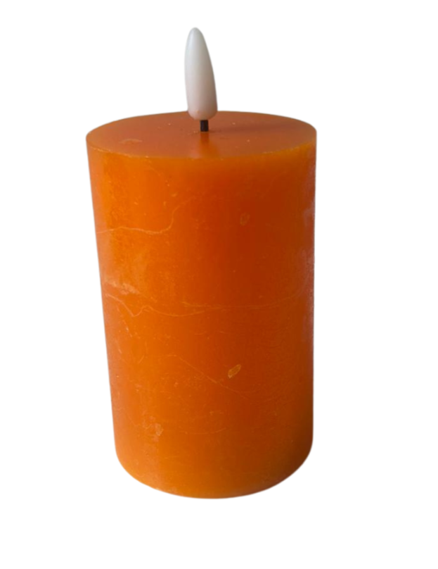 LED kaars oranje