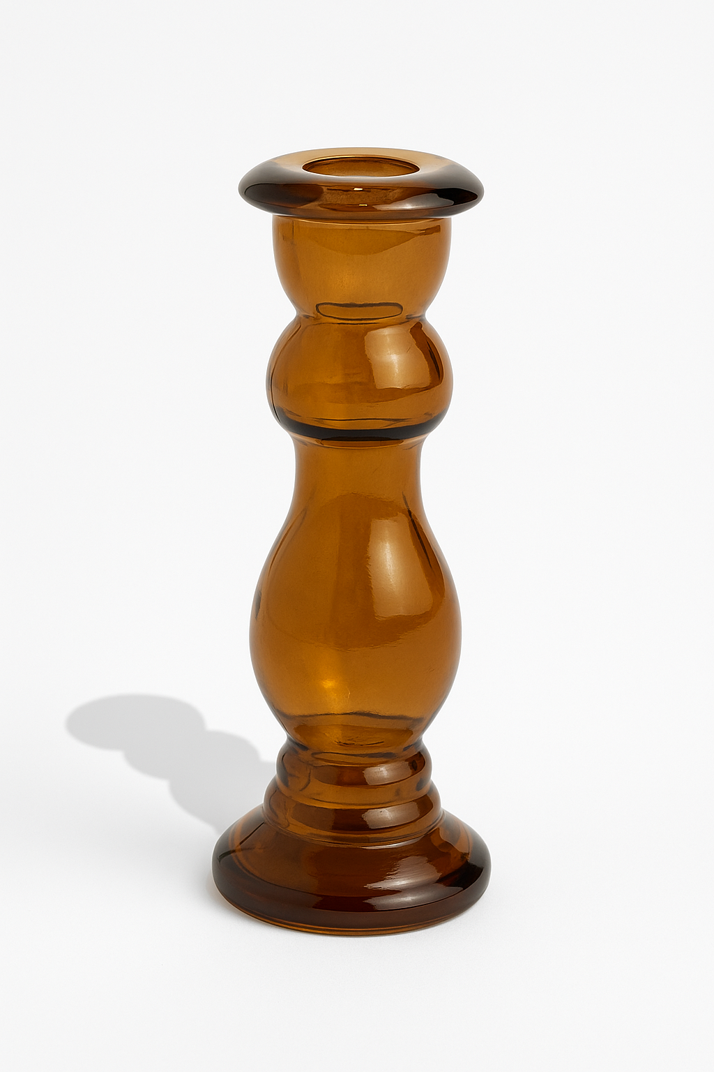 kandelaar kaarsen bruin