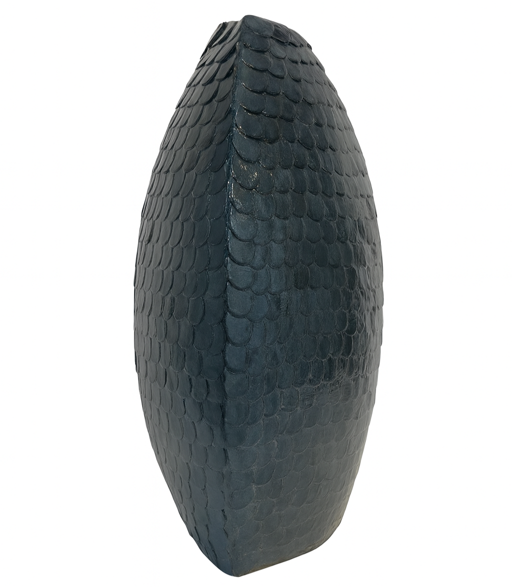 Schubbenvaas donkerblauw