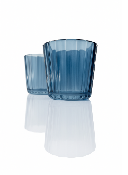 waxinelicht houder blauw