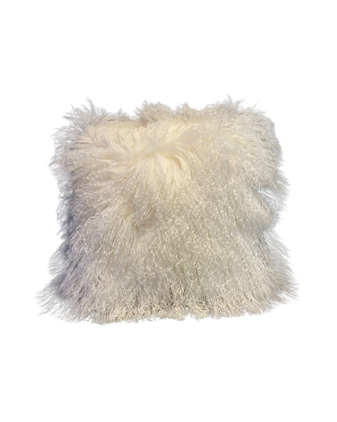 Wit Fluffy Sierkussen